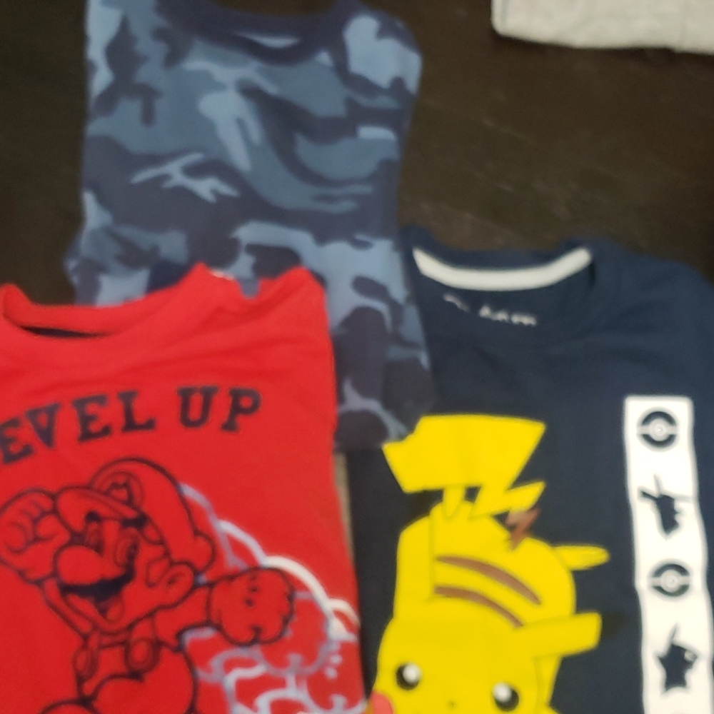 Three boys shirts small.